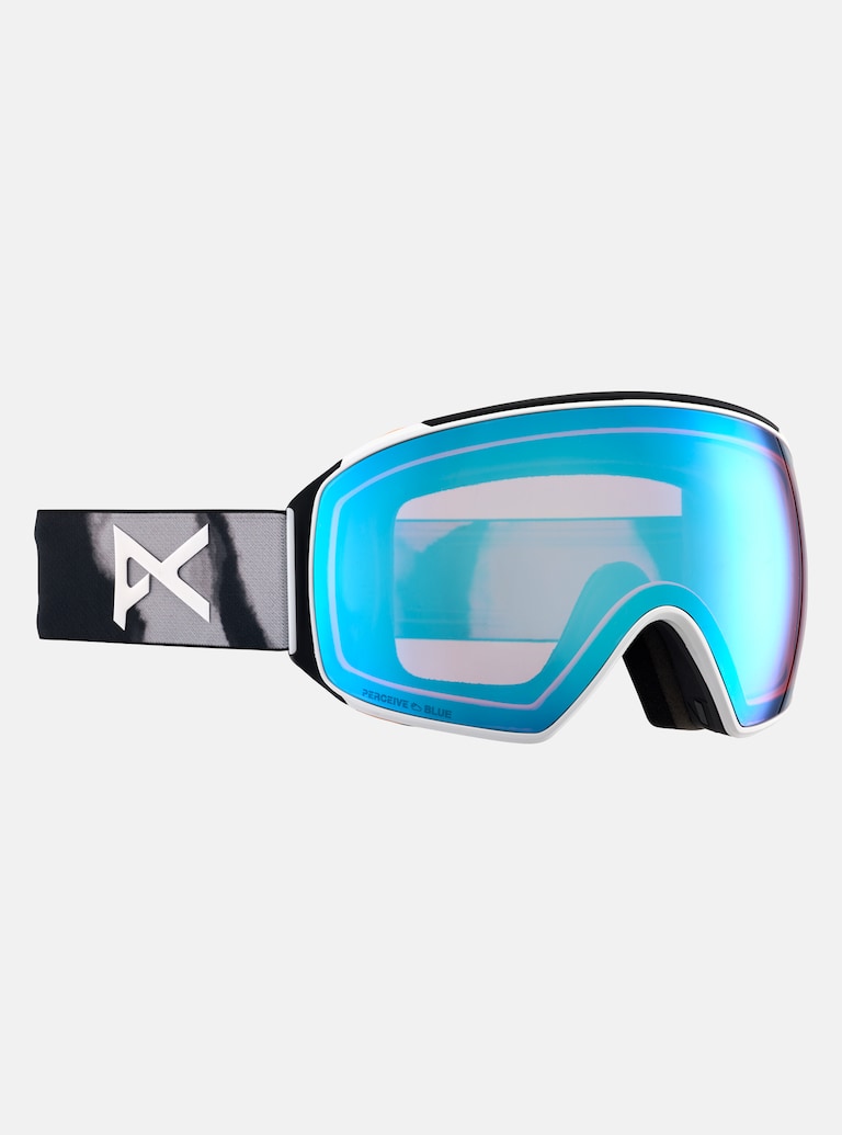 cylindrical vs toric goggles Anon M4 Toric Goggles + Bonus Lens + MFI Face Mask, Family Tree / Perceive Variable Blue