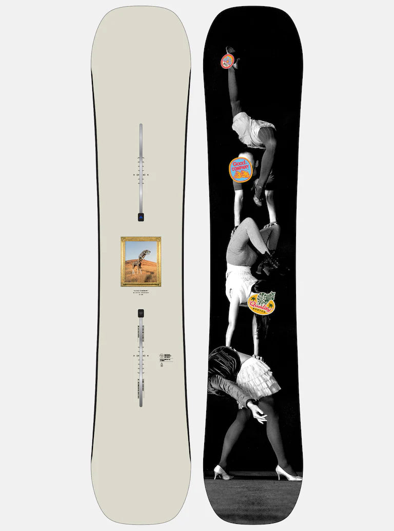 Burton 2025 Good Company Camber Snowboard Burton 2025 Good Company Camber Snowboard