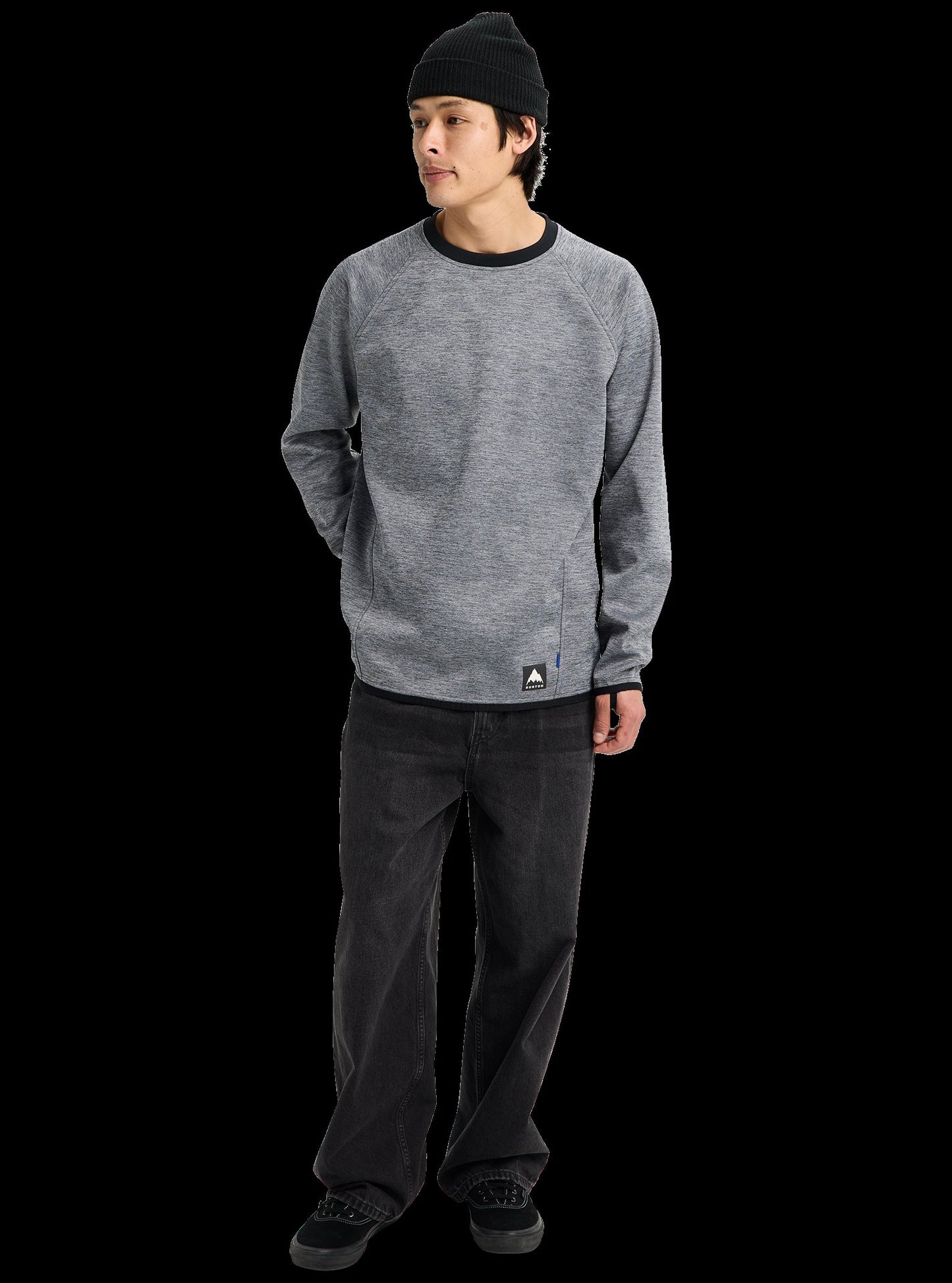 Burton M CROWN WPF CREW TRUE BLACK HE 26