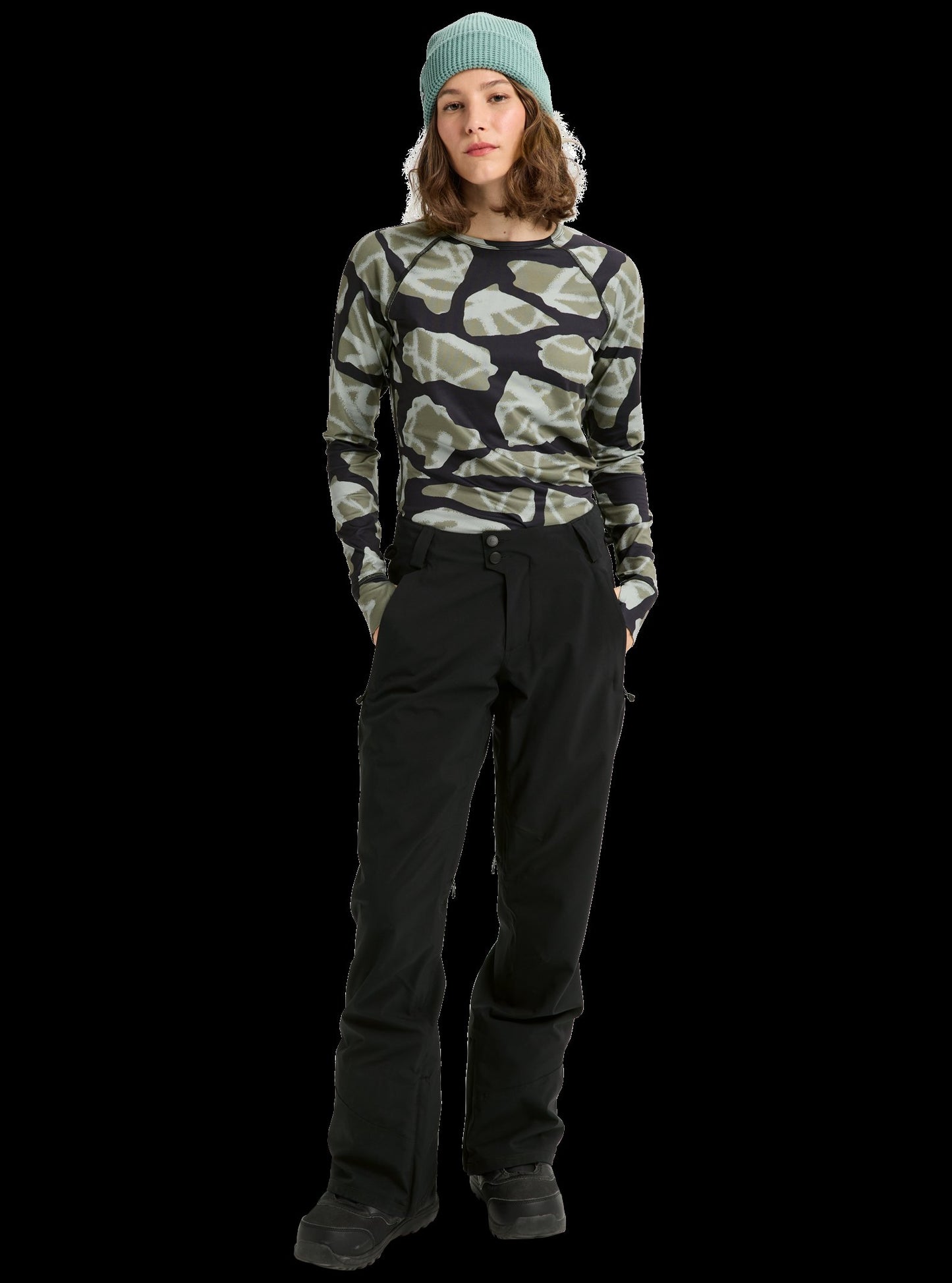 Burton W RSRV STRCH PT TRUE BLACK 26