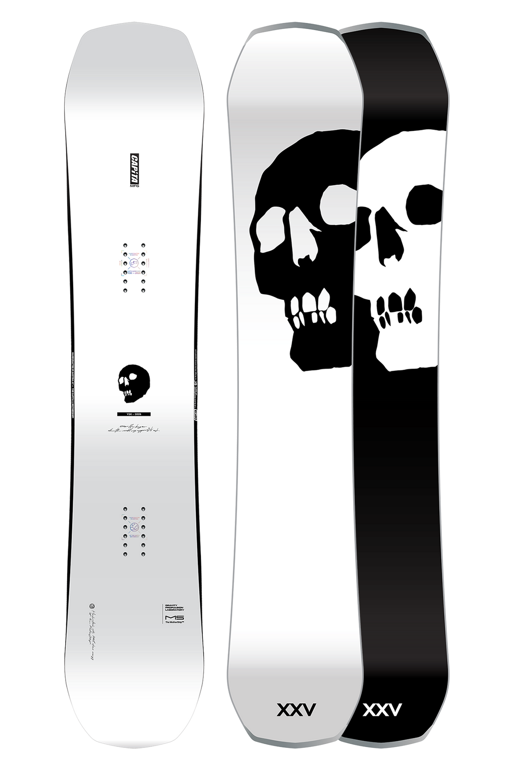Capita Black Snowboard Of Death Wide 26