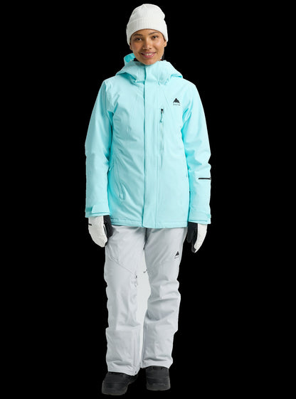 Burton W RSRV STRCH INS JK LIGHT TEAL 26