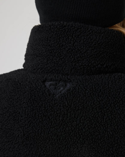 ROXY HARPER CROP SHRPA PUFFR 27