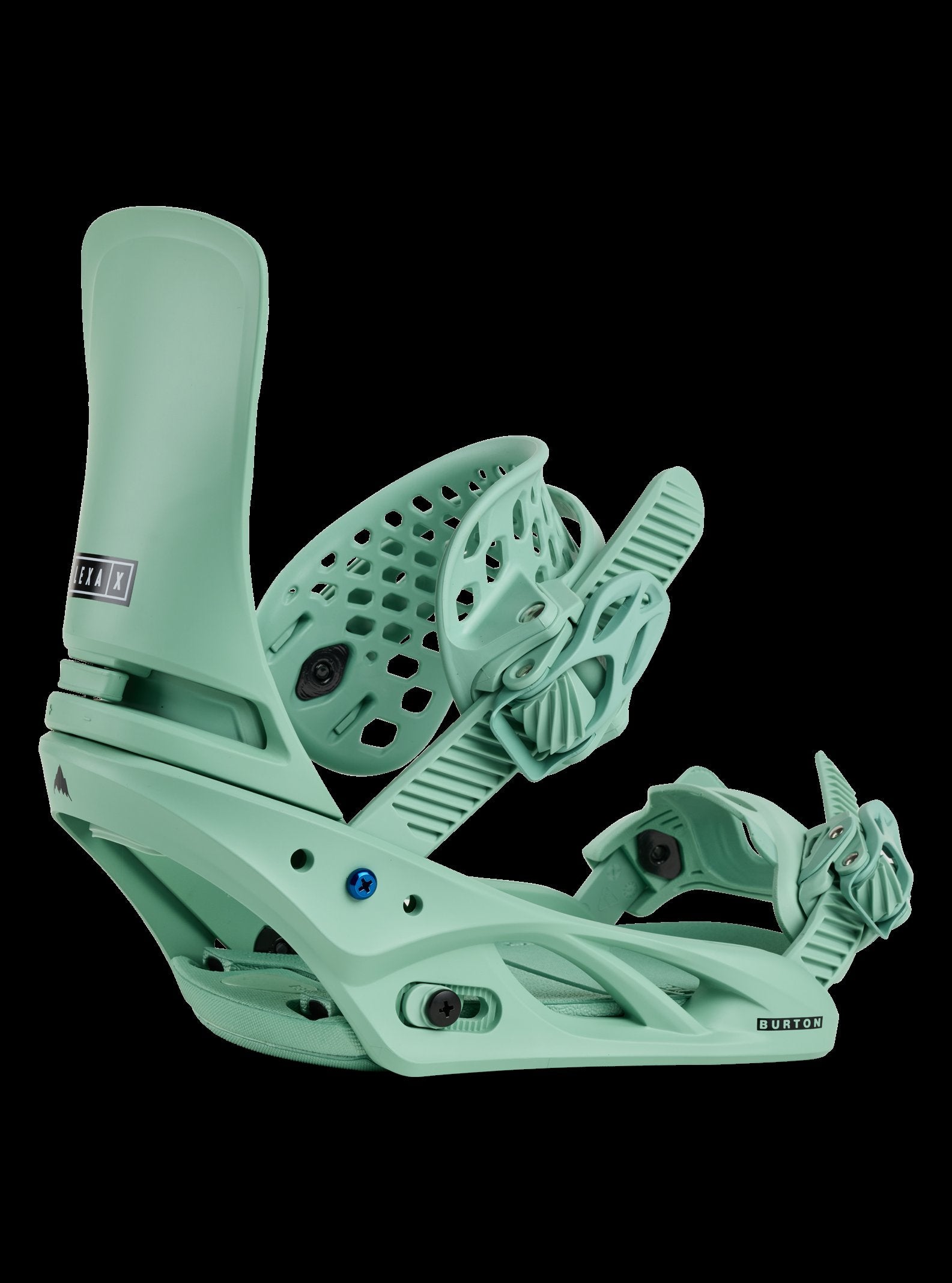 burton green snowboard Women's Lexa X Re:Flex Bindings 2026 SAGE / M Versatile & Stylish: Leather Condition_NEW Triax Fiberglass Versatile flex Head Size:XSmall