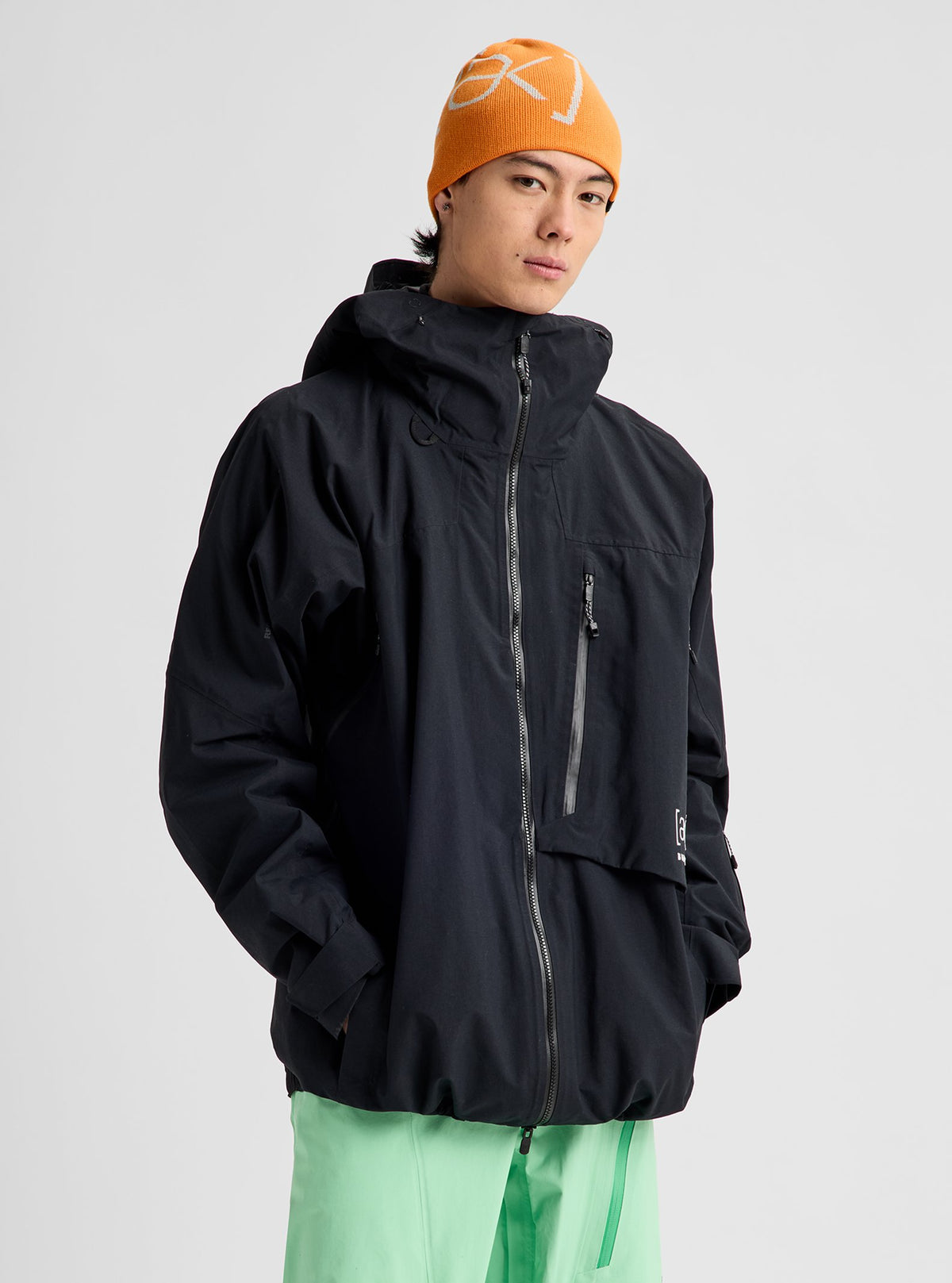 Burton M AK GORE CYCLC JKT TRUE BLACK 27