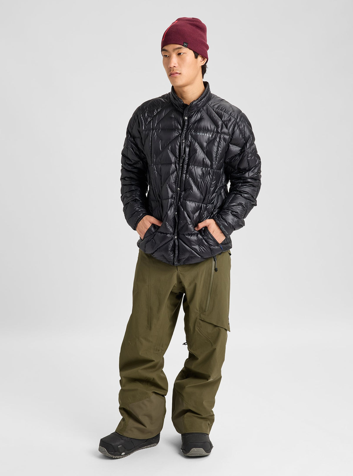 Burton M AK GORE CYCLC PT DRIED MOSS 27