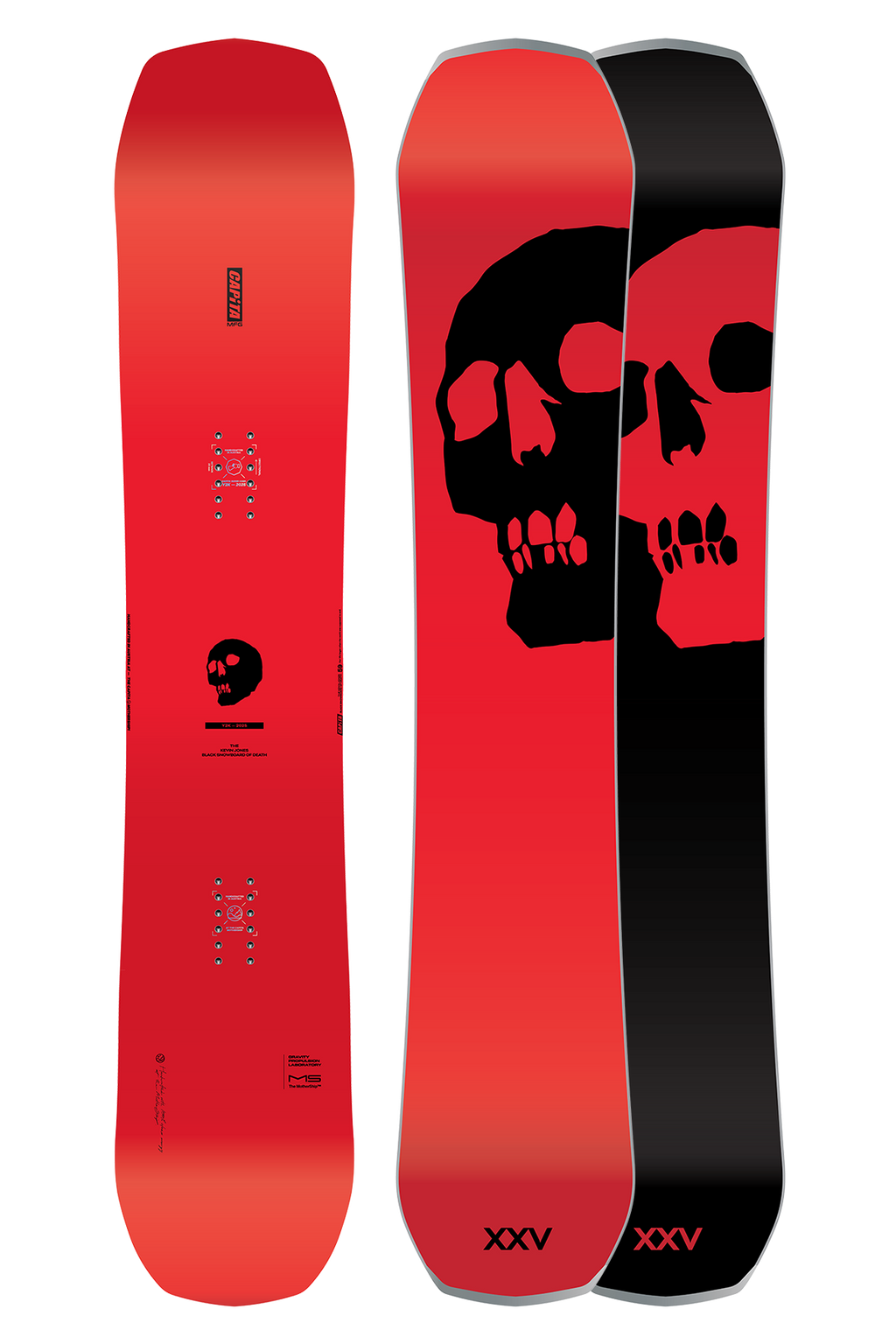 Capita Black Snowboard Of Death 26