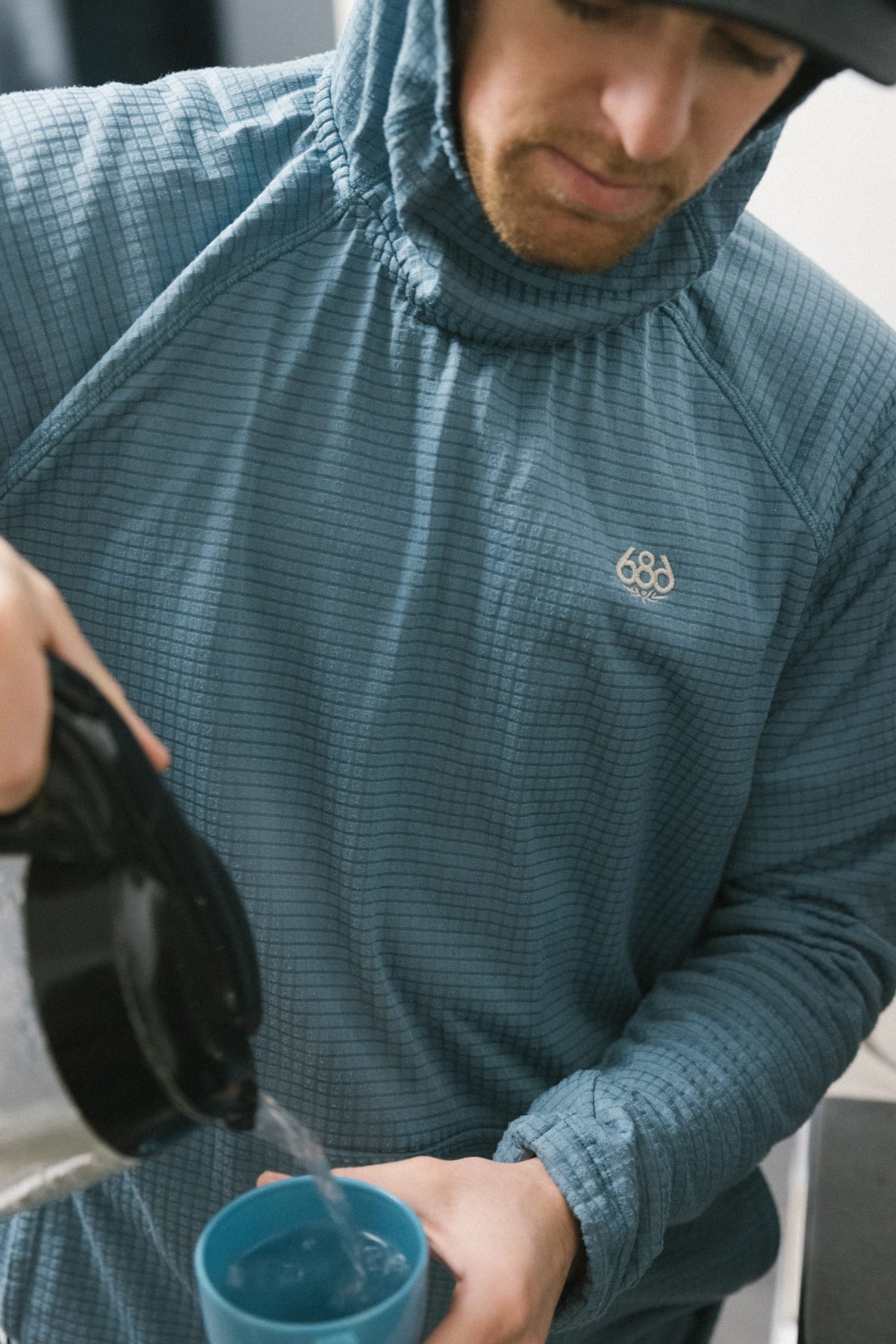 686 MENS MISSION GRID RAGLAN HOODY 27