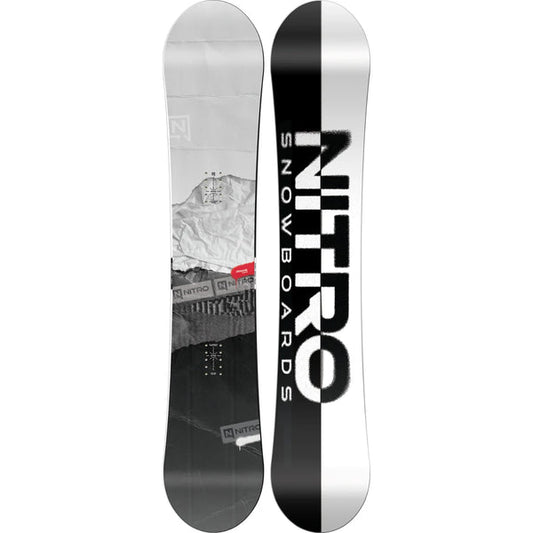 Nitro Prime Raw Snowboard W/ Binding Bundle