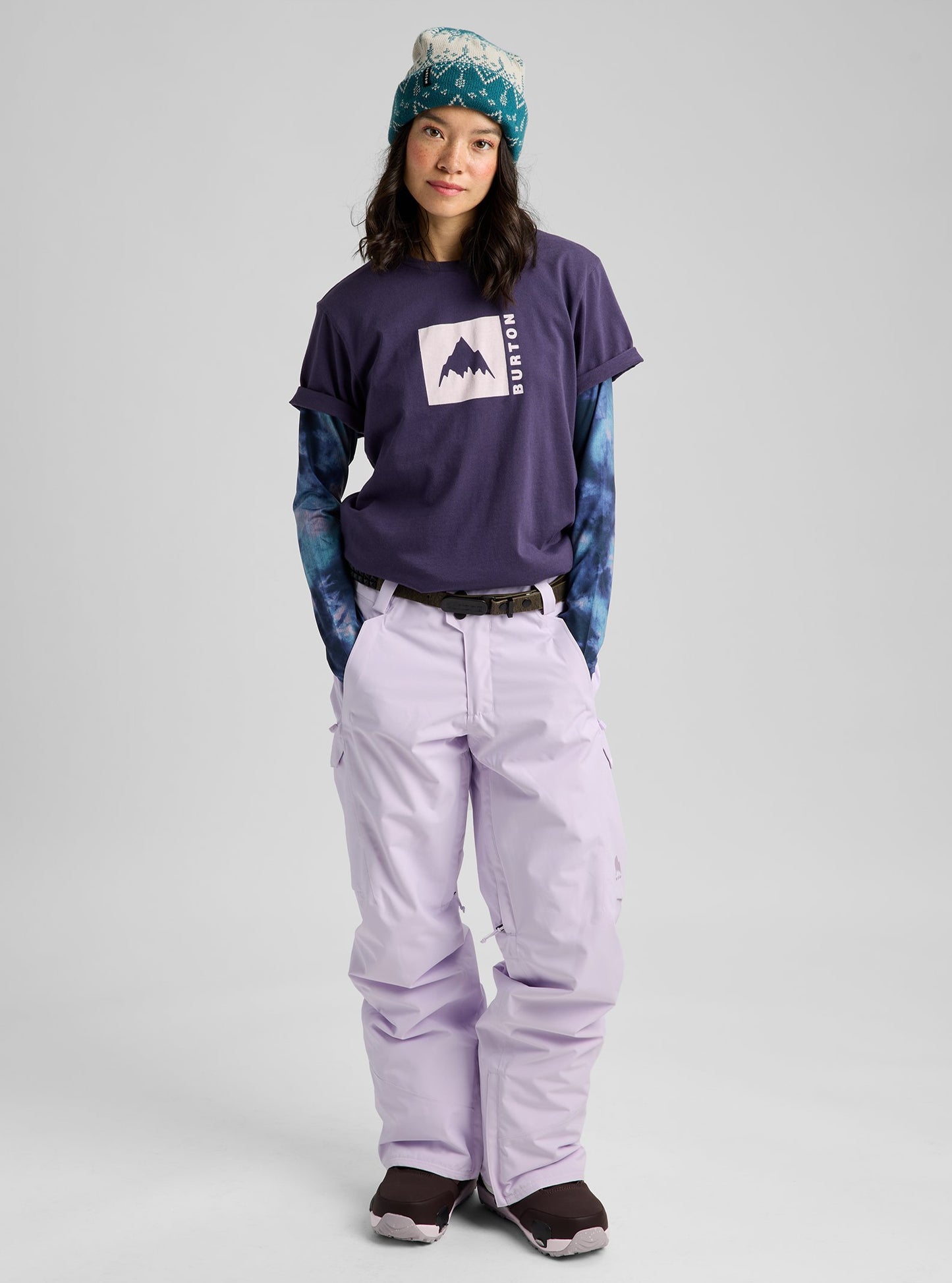 Burton W RSRV PT MOONDUST PURPLE 27